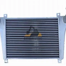 Радиатор печки  БАФ (Интеркулер радиатора)   BAW 1044, 1065 Е 2/3 L\=665 H\=430 d\=51 d\=51  (ВР10441314013) в Краснодаре