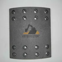 Накладка тормозная DONG FENG задняя 210x180 (9 отверстий) 1шт (3502N-105)